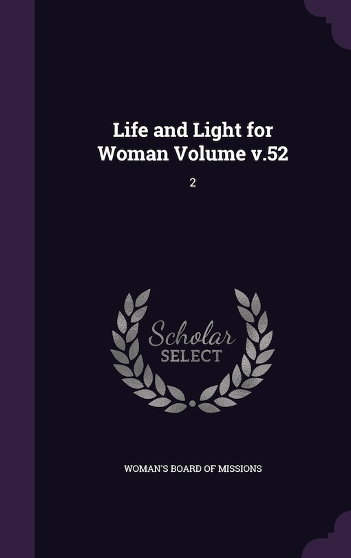 Front cover_Life and Light for Woman Volume v.52