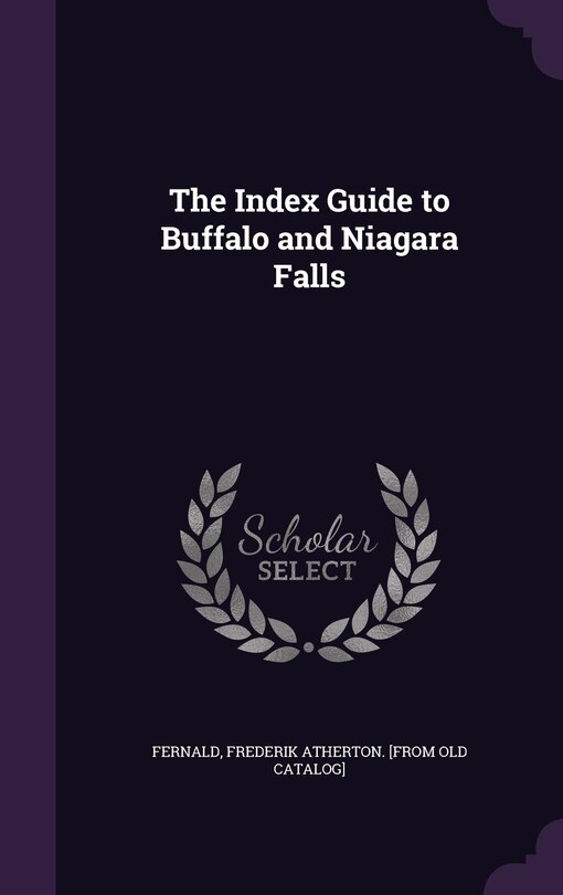 Couverture_The Index Guide to Buffalo and Niagara Falls