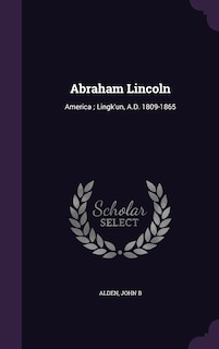 Couverture_Abraham Lincoln