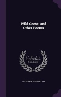 Front cover_Wild Geese, and Other Poems