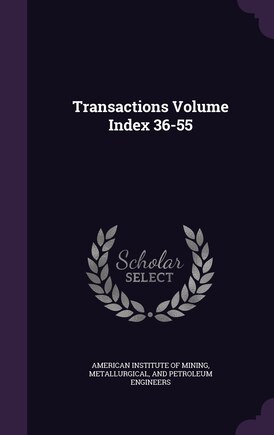 Transactions Volume Index 36-55