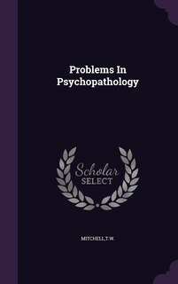 Front cover_Problems In Psychopathology