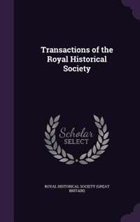 Front cover_Transactions of the Royal Historical Society