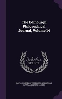 Front cover_The Edinburgh Philosophical Journal, Volume 14