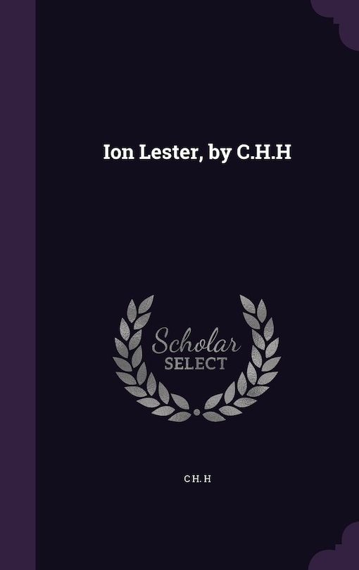 Couverture_Ion Lester, by C.H.H