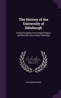 Front cover_The History of the University of Edinburgh