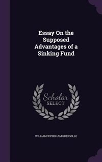 Couverture_Essay On the Supposed Advantages of a Sinking Fund