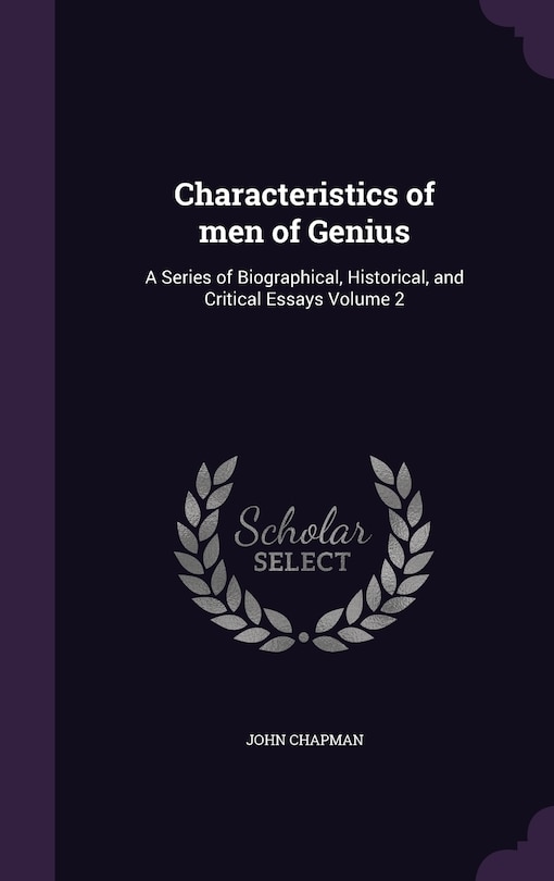 Couverture_Characteristics of men of Genius