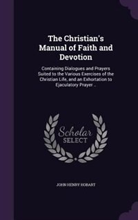 Couverture_The Christian's Manual of Faith and Devotion