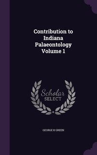 Couverture_Contribution to Indiana Palaeontology Volume 1