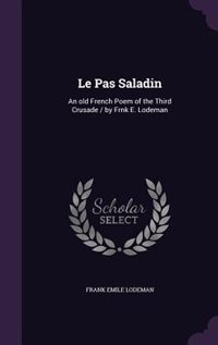 Couverture_Le Pas Saladin