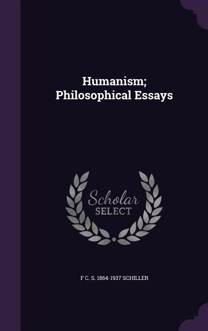 Front cover_Humanism; Philosophical Essays