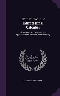 Front cover_Elements of the Infinitesimal Calculus