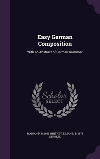 Front cover_Easy German Composition