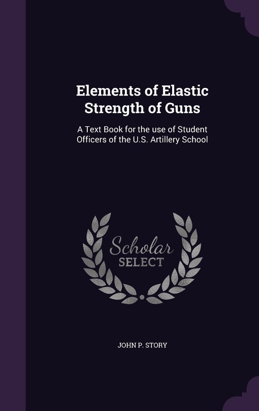 Couverture_Elements of Elastic Strength of Guns