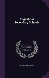 Front cover_English for Secondary Schools