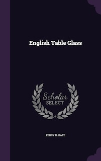Front cover_English Table Glass
