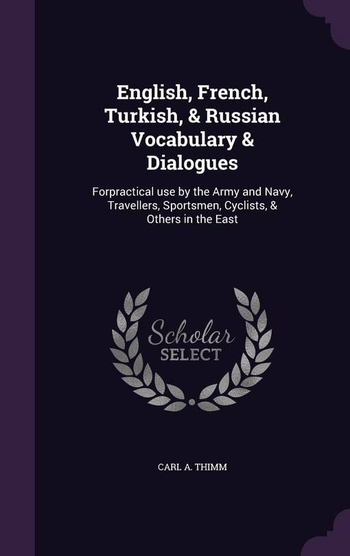 Couverture_English, French, Turkish, & Russian Vocabulary & Dialogues