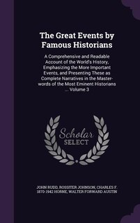 Couverture_The Great Events by Famous Historians