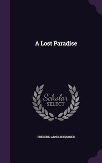 Front cover_A Lost Paradise