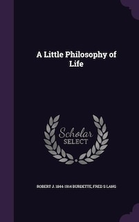 Couverture_A Little Philosophy of Life