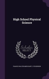 Front cover_High School Physical Science