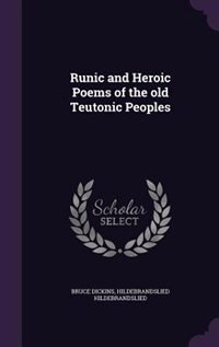 Front cover_Runic and Heroic Poems of the old Teutonic Peoples