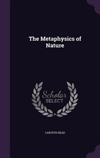 The Metaphysics of Nature