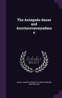 Front cover_The Antagada-dasao and Anuttarovavaiyadasao