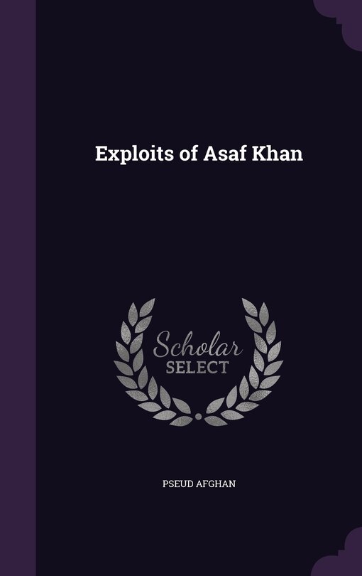 Front cover_Exploits of Asaf Khan