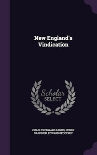 Front cover_New England's Vindication