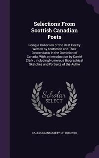 Couverture_Selections From Scottish Canadian Poets