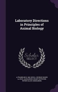 Front cover_Laboratory Directions in Principles of Animal Biology