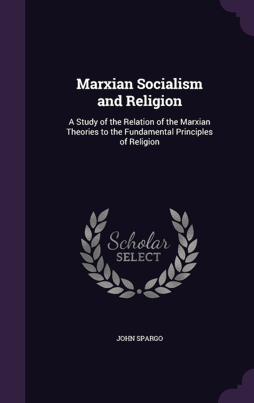 Front cover_Marxian Socialism and Religion