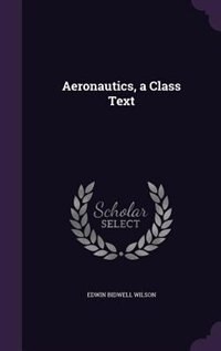 Front cover_Aeronautics, a Class Text