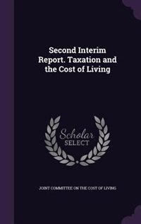 Couverture_Second Interim Report. Taxation and the Cost of Living
