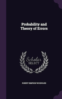Front cover_Probability and Theory of Errors