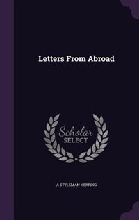 Couverture_Letters From Abroad