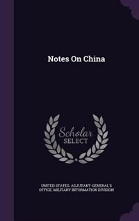 Couverture_Notes On China