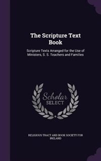 Front cover_The Scripture Text Book