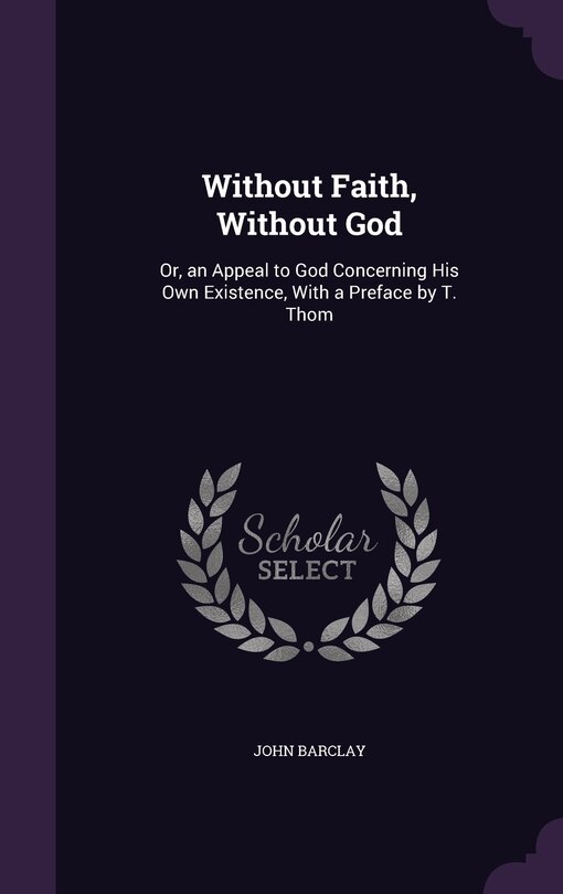Front cover_Without Faith, Without God