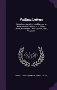 Front cover_Vailima Letters