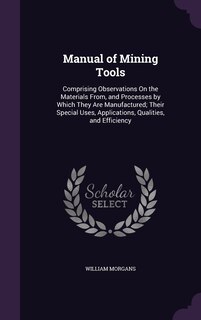 Front cover_Manual of Mining Tools