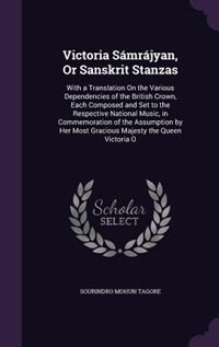 Front cover_Victoria Sámrájyan, Or Sanskrit Stanzas