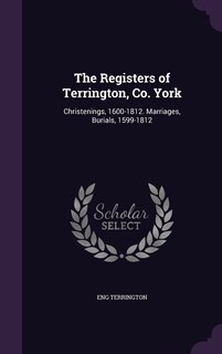 Couverture_The Registers of Terrington, Co. York
