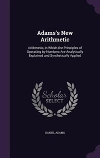 Front cover_Adams's New Arithmetic