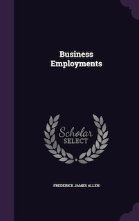 Front cover_Business Employments