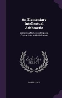 Couverture_An Elementary Intellectual Arithmetic
