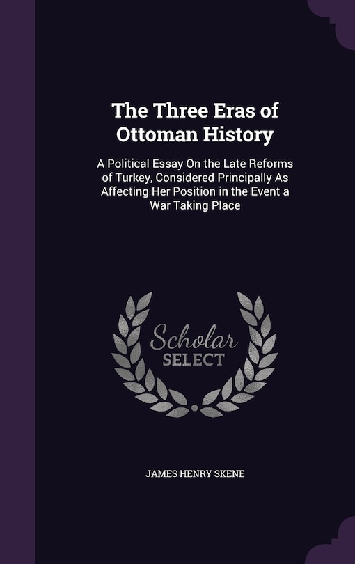 Front cover_The Three Eras of Ottoman History