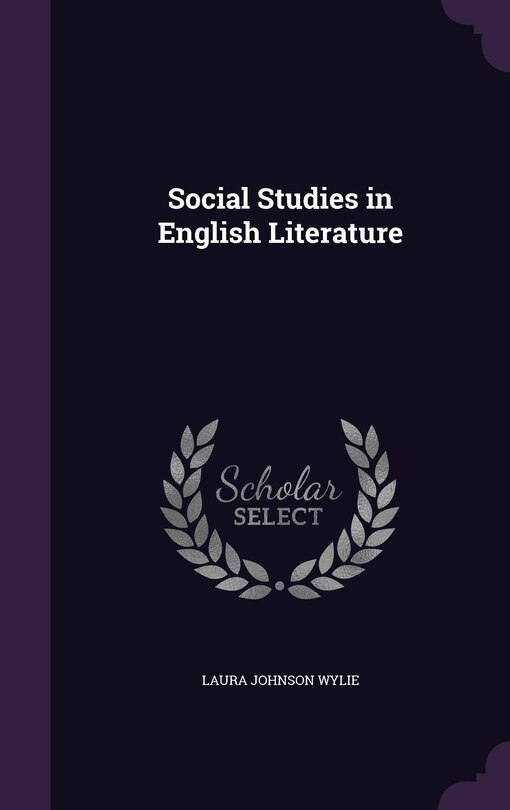 Front cover_Social Studies in English Literature